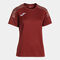 Camiseta manga corta mujer Championship VIII burdeos