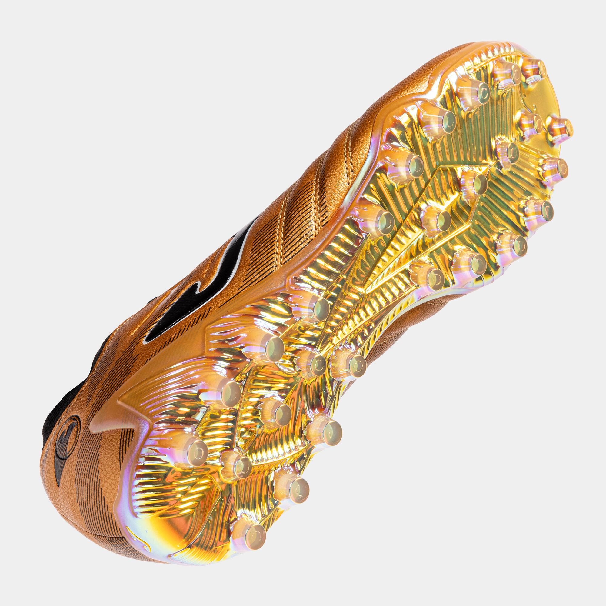Football boots Powerful Cup 24 artificial grass gold black