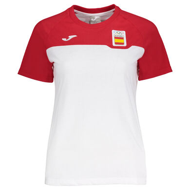 MAILLOT MANCHES COURTES DÉTENTE COMITÉ OLYMPIQUE ESPAGNOL FEMME