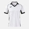 Polo shirt short-sleeve man Vintage Eco Retro white black