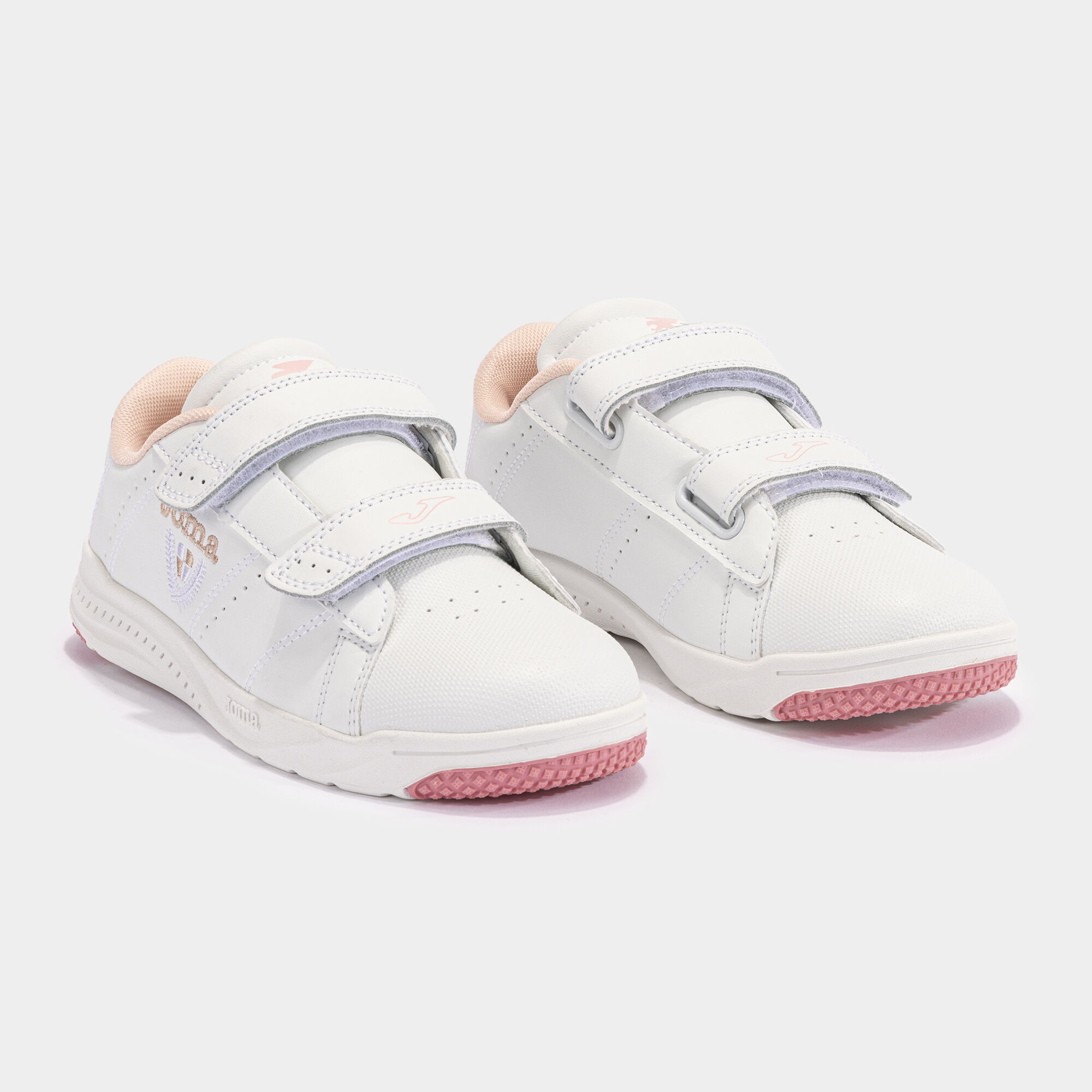 Chaussures casual W.Play Jr 23 junior blanc rose