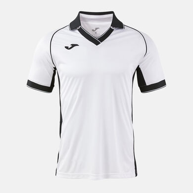 Polo manga corta hombre Vintage Eco Retro blanco negro