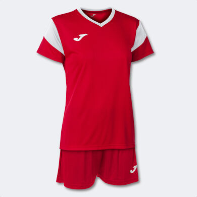 Set donna Phoenix rosso bianco