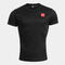 Camiseta manga corta hombre U-Tribe negro