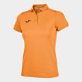 POLO MANGA CORTA MUJER HOBBY NARANJA FLÚOR
