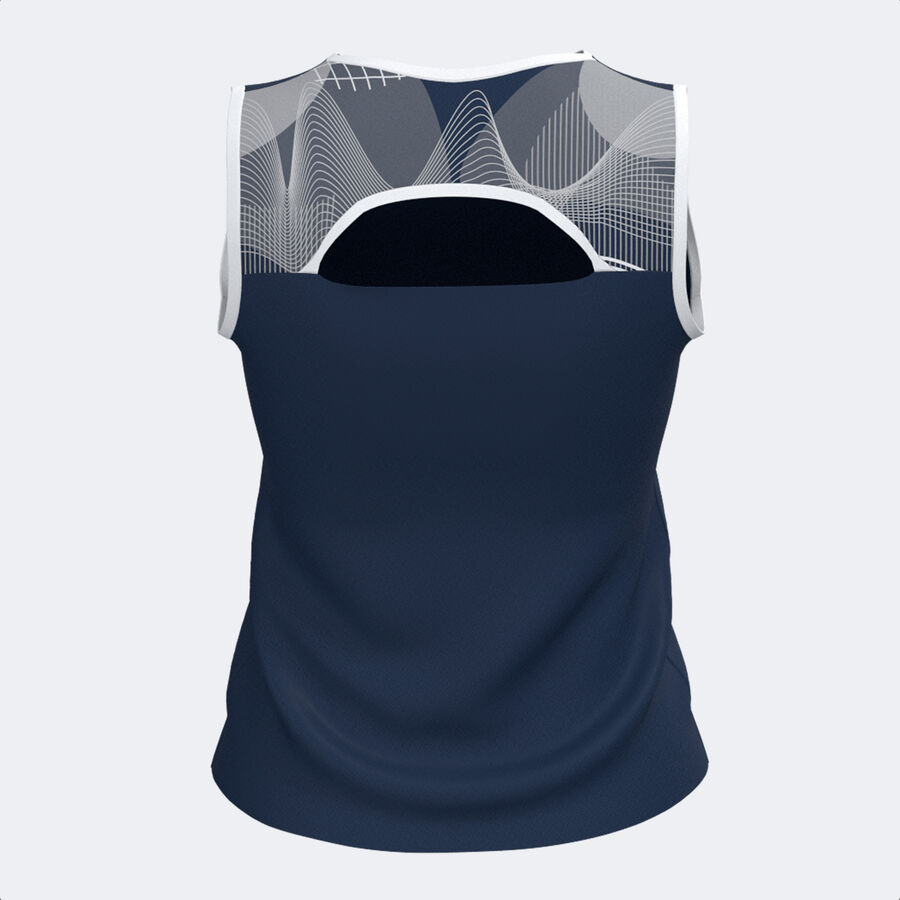 CAMISETA TIRANTES MUJER COMP. OFI. FED. ITALIA TENIS Y PADEL