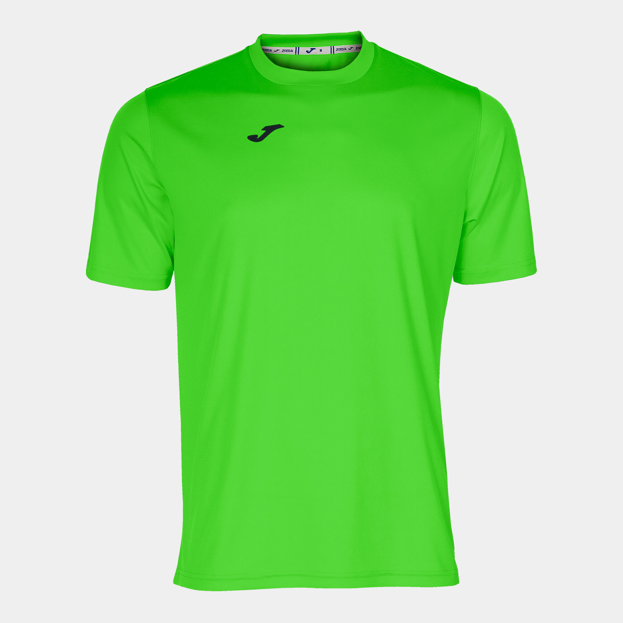 T-shirt manga curta homem Combi verde fluorescente