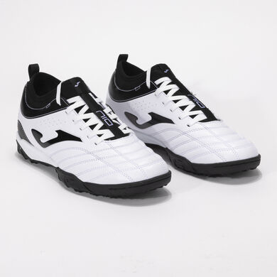 Botas fútbol Numero-10 24 moqueta - turf blanco negro