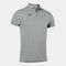 Polo manches courtes homme Hobby gris melange