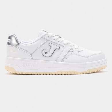 Zapatillas casual C.Attica Lady 25 mujer blanco gris