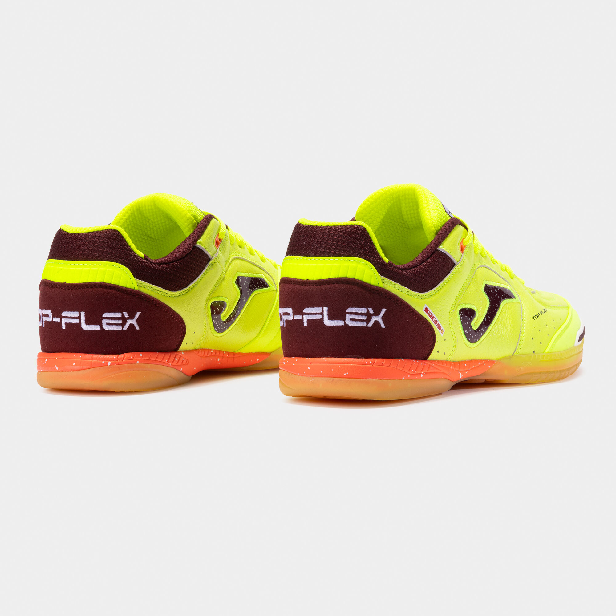 Futsal shoes Top Flex 25 indoor fluorescent yellow purple | JOMA®