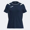 Camiseta manga corta mujer Dinamo II dark navy blanco