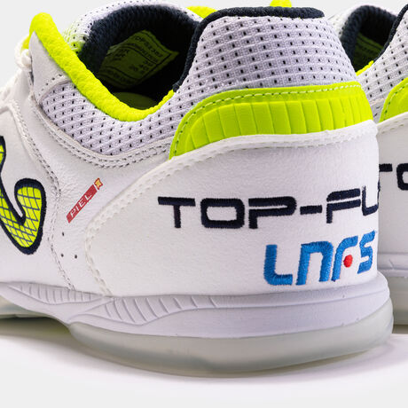 Zapatillas sala Top Flex 23 indoor LNFS blanco | JOMA®