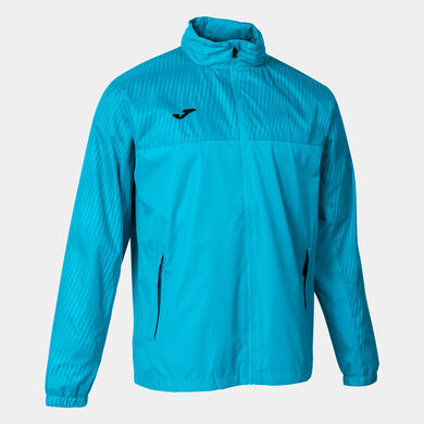 Impermiável homem Montreal azul-turquesa fluorescente