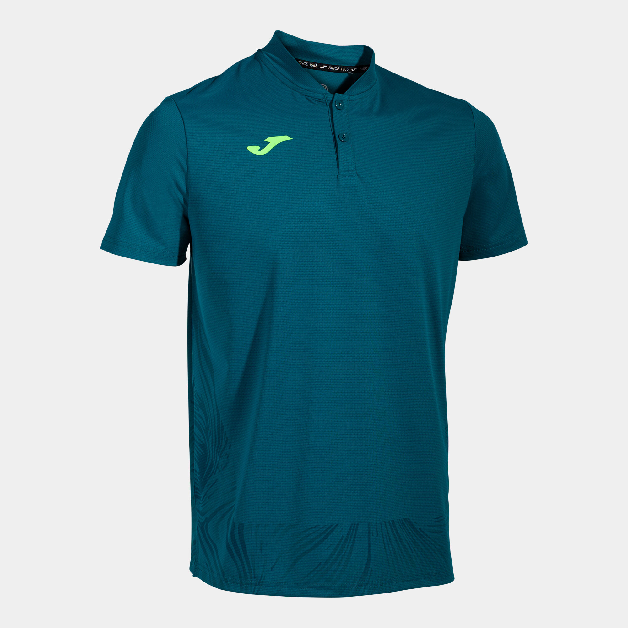 Polo shirt short-sleeve man Challenge green