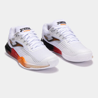 Sapatilhas Point Men 25 pista dura homem branco