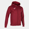 Chaqueta con capucha hombre Menfis burdeos