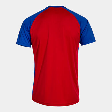 T-shirt manga curta homem Tiger VI vermelho azul royal