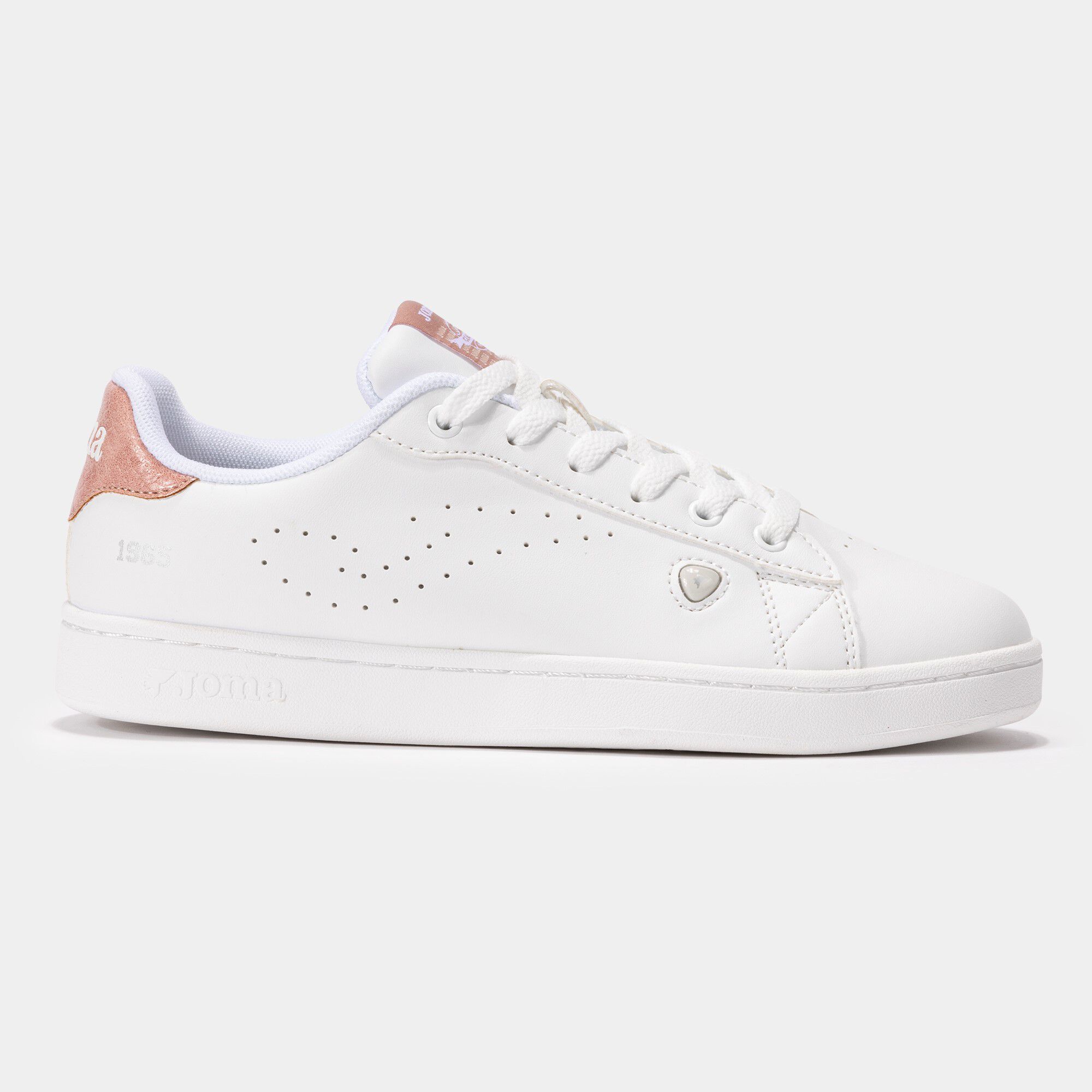 Sapatilhas casual Classic Lady 24 mulher branco rosa