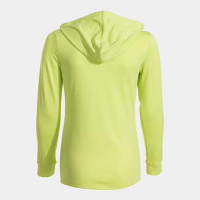 Giacca con cappuccio donna Sculpture II lime