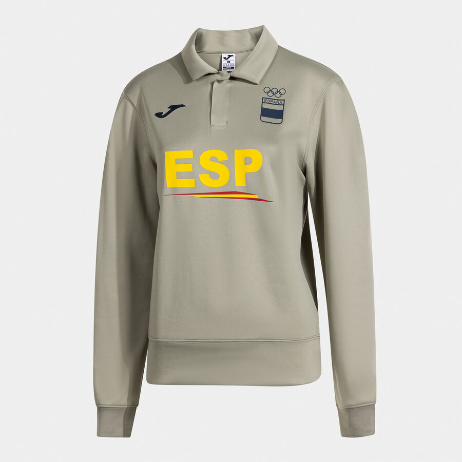 POLO MANGA LARGA MUJER PASEO COMITE OLIMPICO ESPA&Ntilde;OL