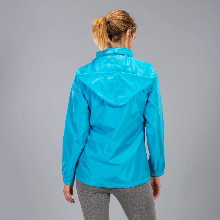 Turquoise 2025 rain jacket