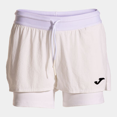 Short mujer Sculpture II blanco