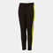 Pantalon garçon Stripe noir vert citron