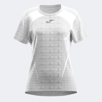 Shirt short sleeve woman R-Trail Nature white