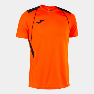 Tricou cu m&acirc;necă scurtă bărbaȚi Championship VII portocaliu negru