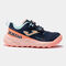 Pantofi sport trail Adventure 22 junior bleumarin roz