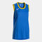 Canotta donna Final Basket III blu reale giallo