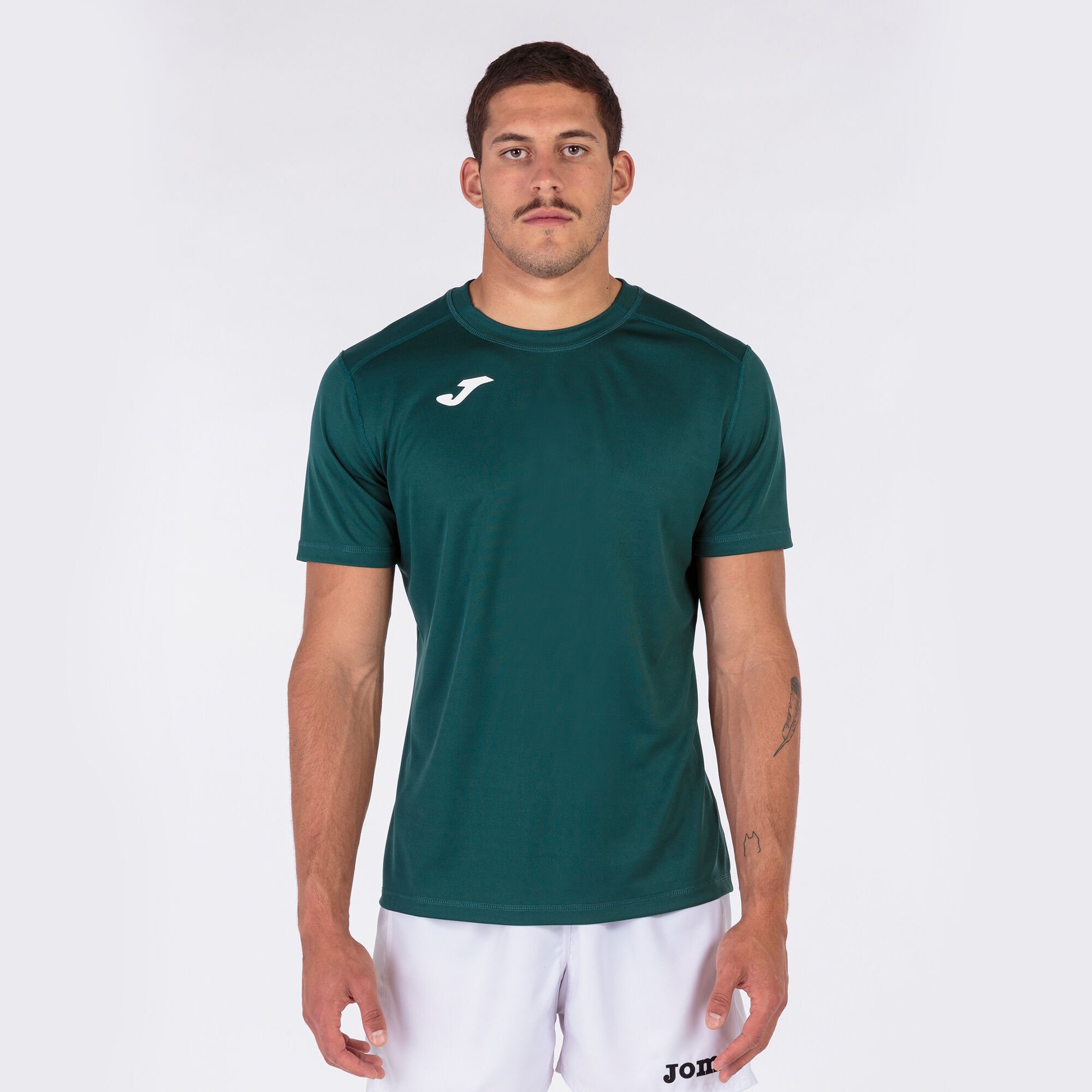 Maillot manches courtes homme Strong vert