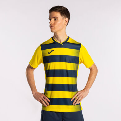 Tricou cu mânecă scurtă bărbaȚi Europa V galben bleumarin