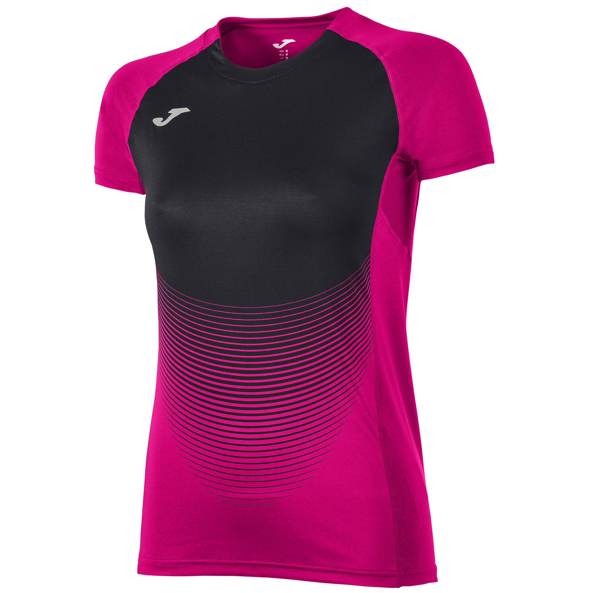 Joma Elite VII Camiseta de Running Mujer - Black/Pink