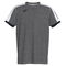Camiseta manga corta hombre Escanu antracita gris melange