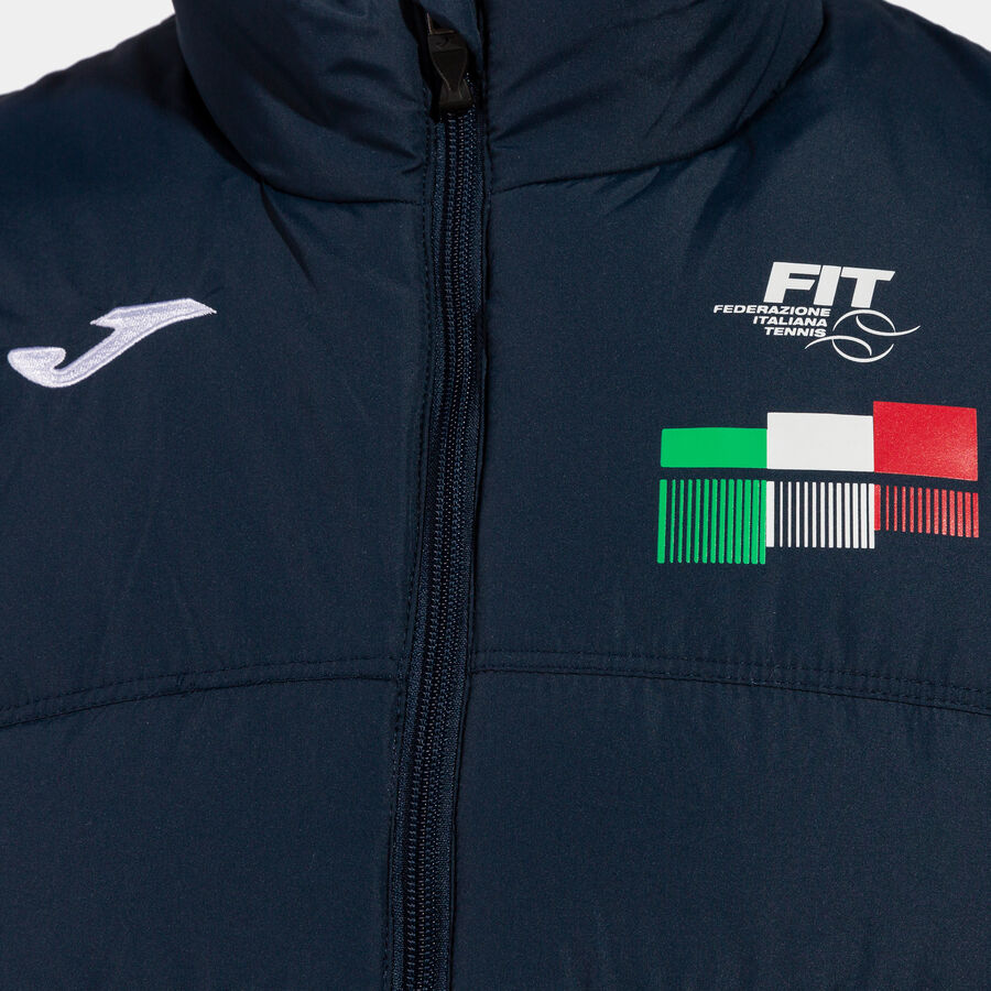 CHALECO ACOLCHADO FED. ITALIA TENIS