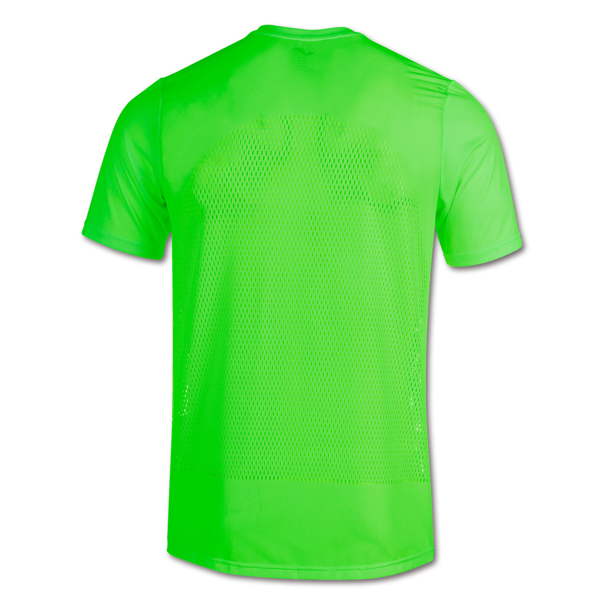 Camiseta manga corta hombre Marathon verde flúor