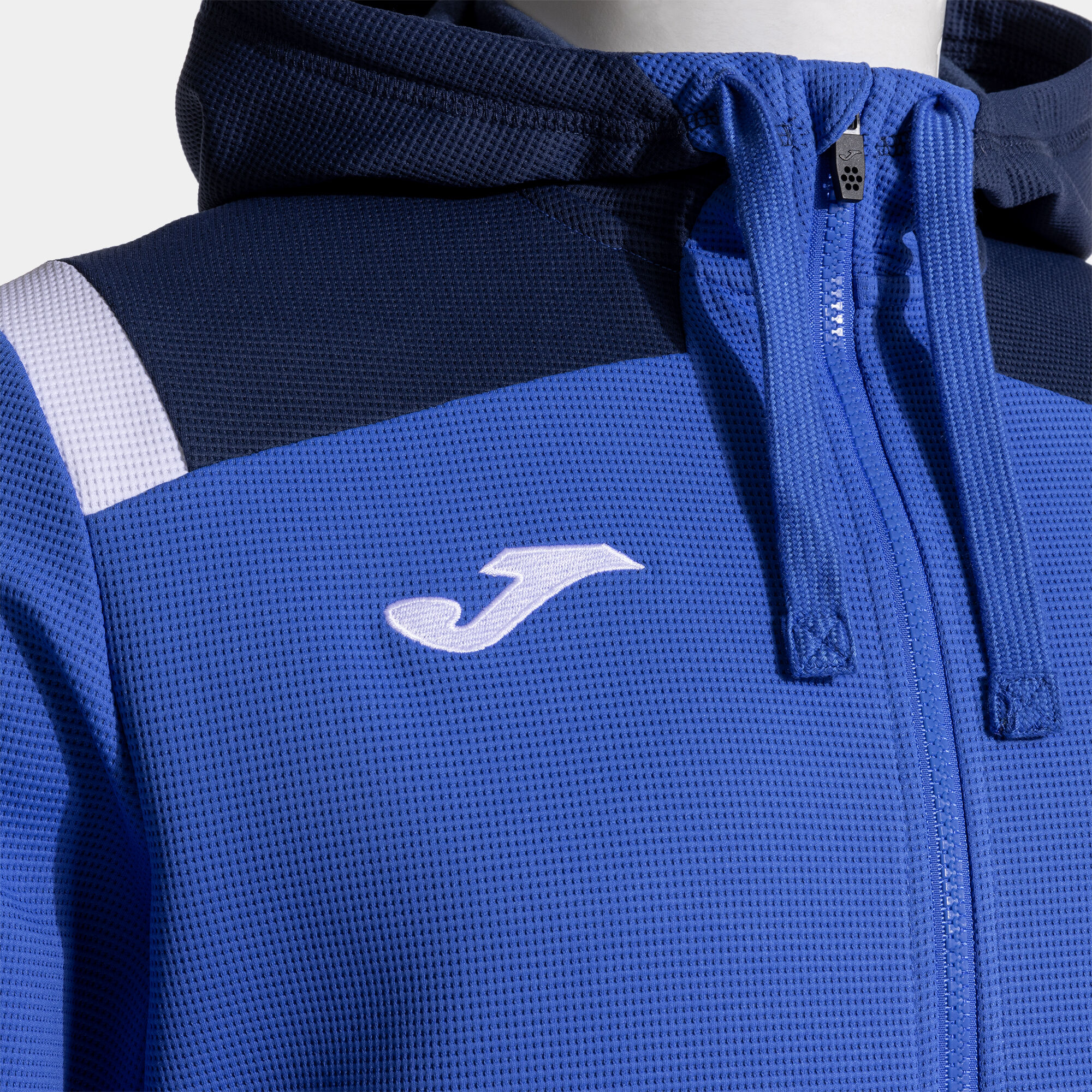 Hooded jacket man Toledo royal blue navy blue | JOMA®