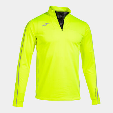 Sweat-shirt homme R-Trail Nature jaune fluo