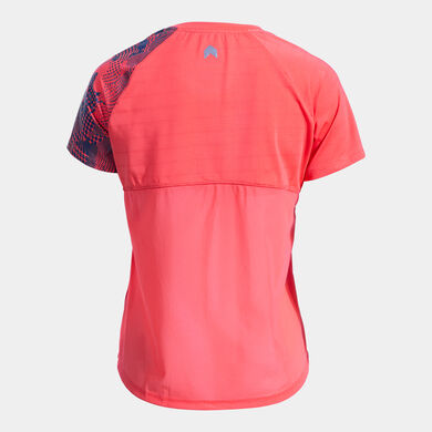 Tricou cu mânecă scurtă damă R-City coral