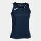 Tank top woman Montreal navy blue