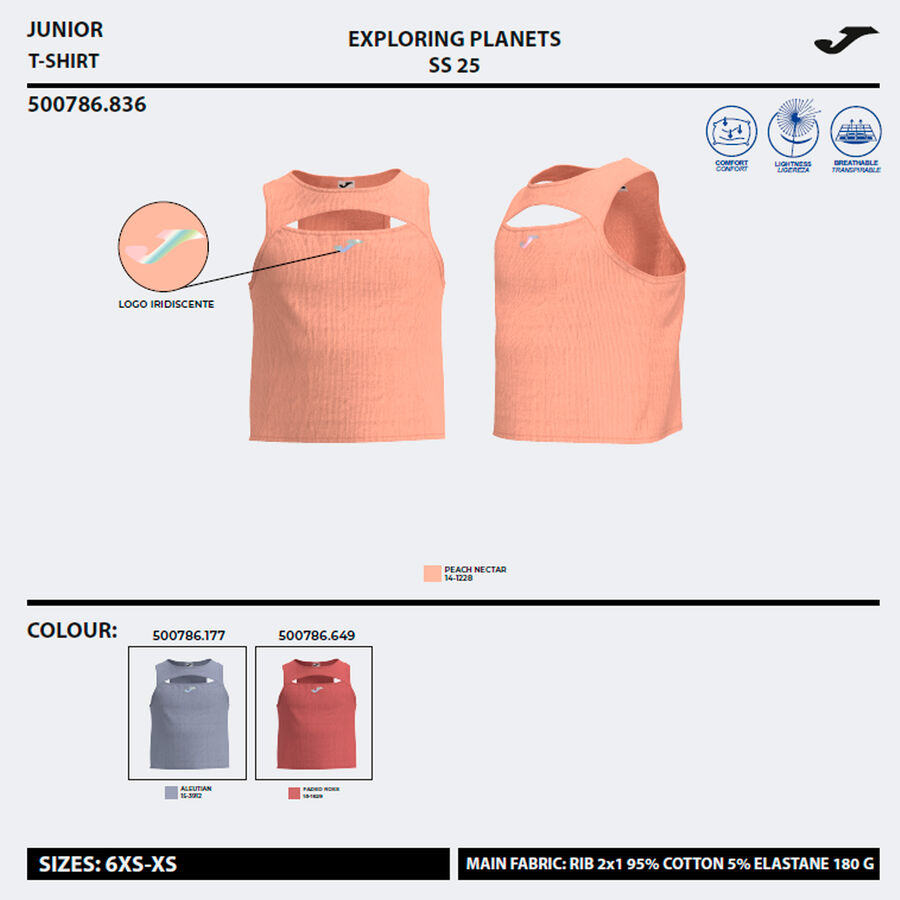 CAMISETA SIN MANGAS KIDS CAMP