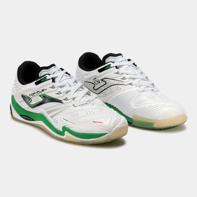 Pantofi sport fotbal &icirc;n sală Top Flex Ultimate 25 indoor alb