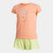 Ensemble fille Kids Camp orange vert citron