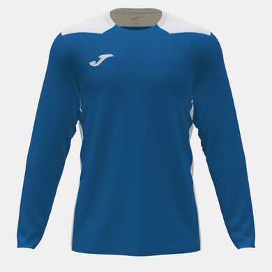 Camiseta manga larga hombre Championship VI royal blanco