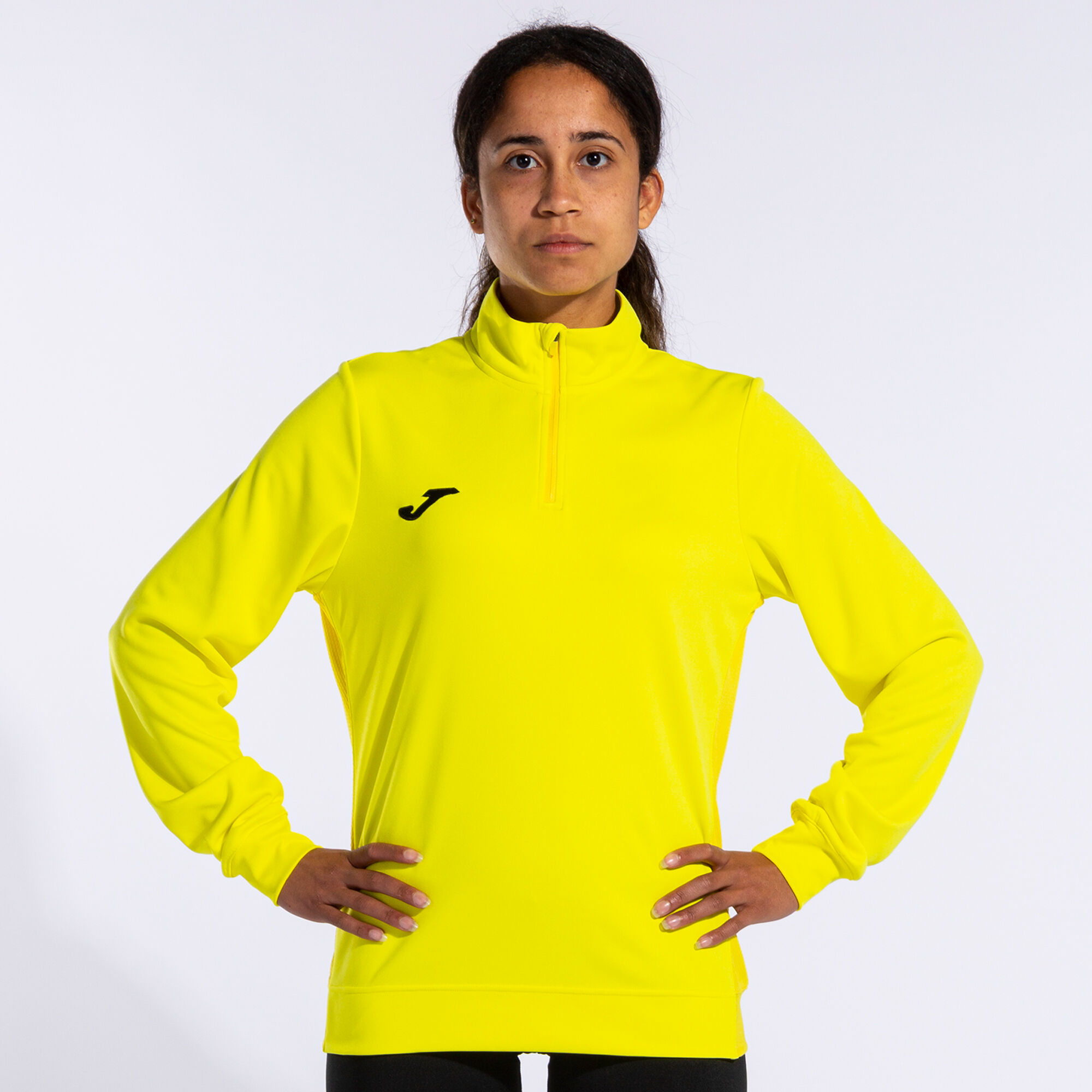 Sweat-shirt femme Winner II jaune
