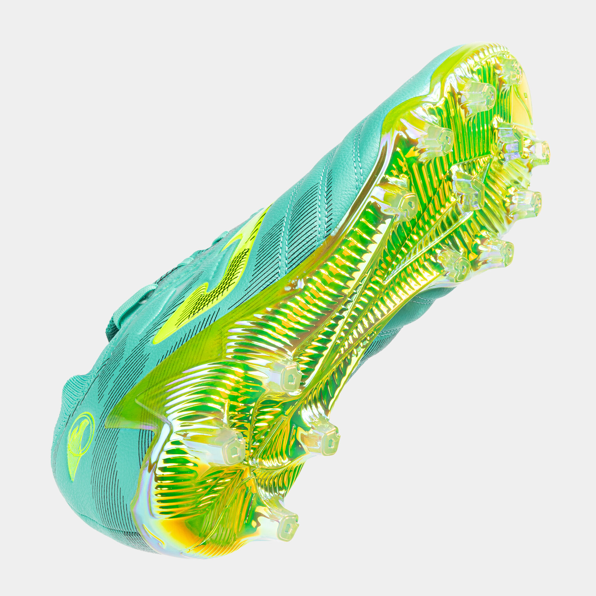 Football boots Powerful Cup 25 firm ground FG turquoise | JOMA®