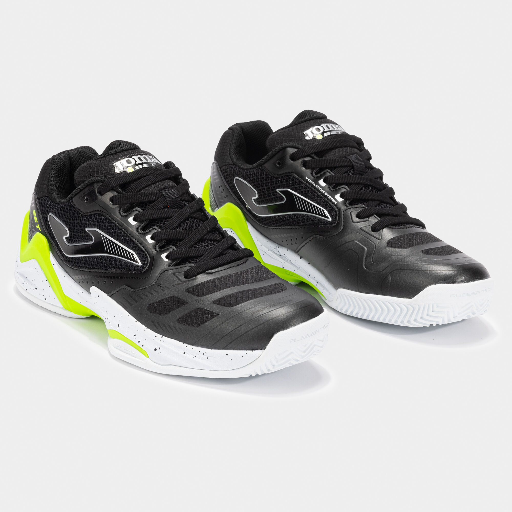 Shoes Set Men 25 hard court man black | JOMA®
