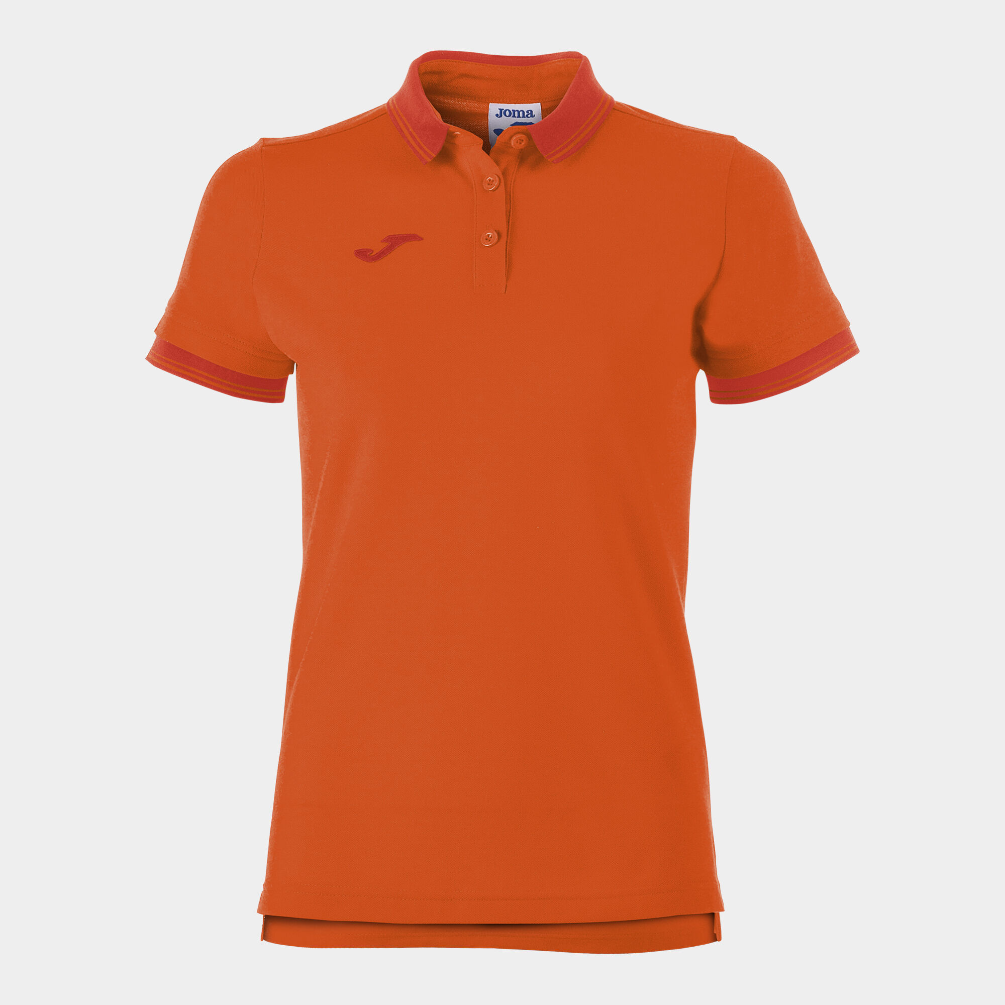 Polo shirt short-sleeve woman Bali II orange